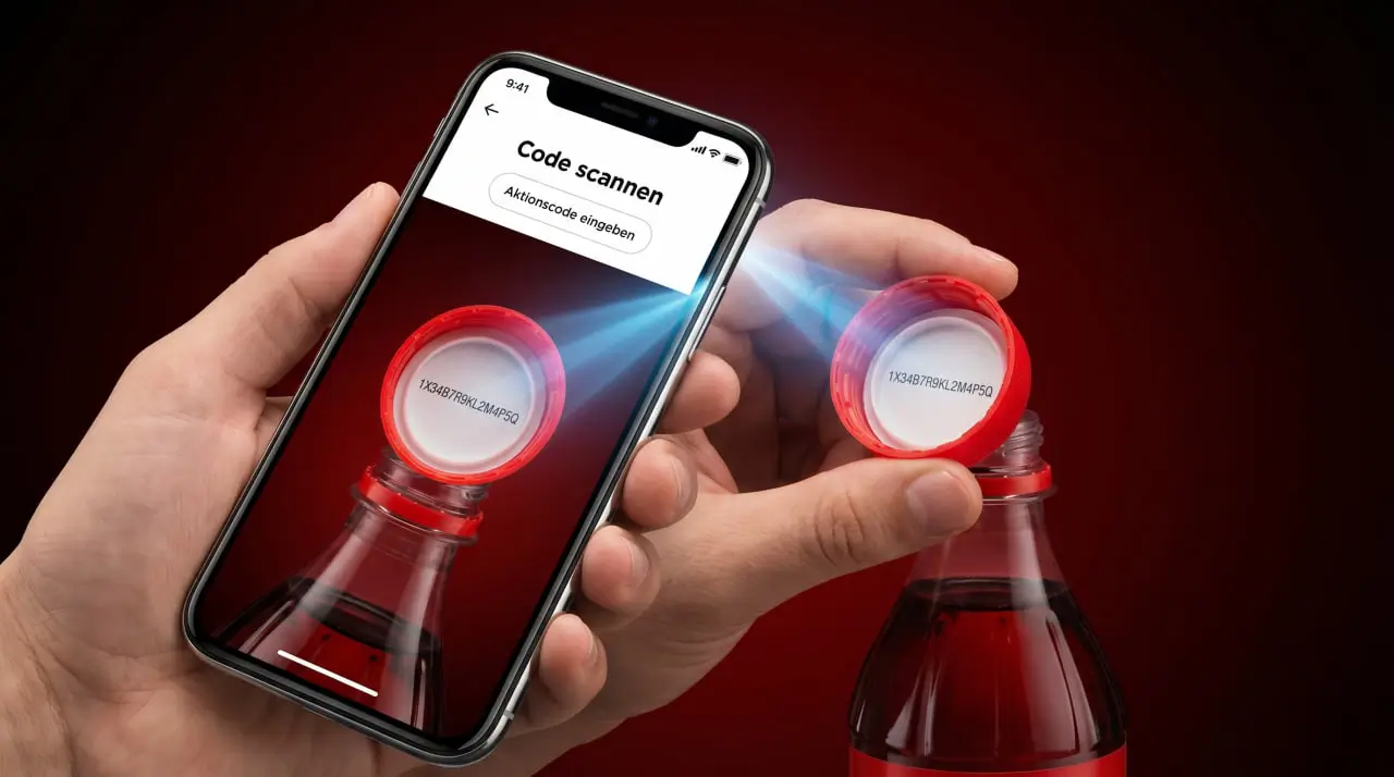 Coca-Cola Gewinnspiel Code eingeben